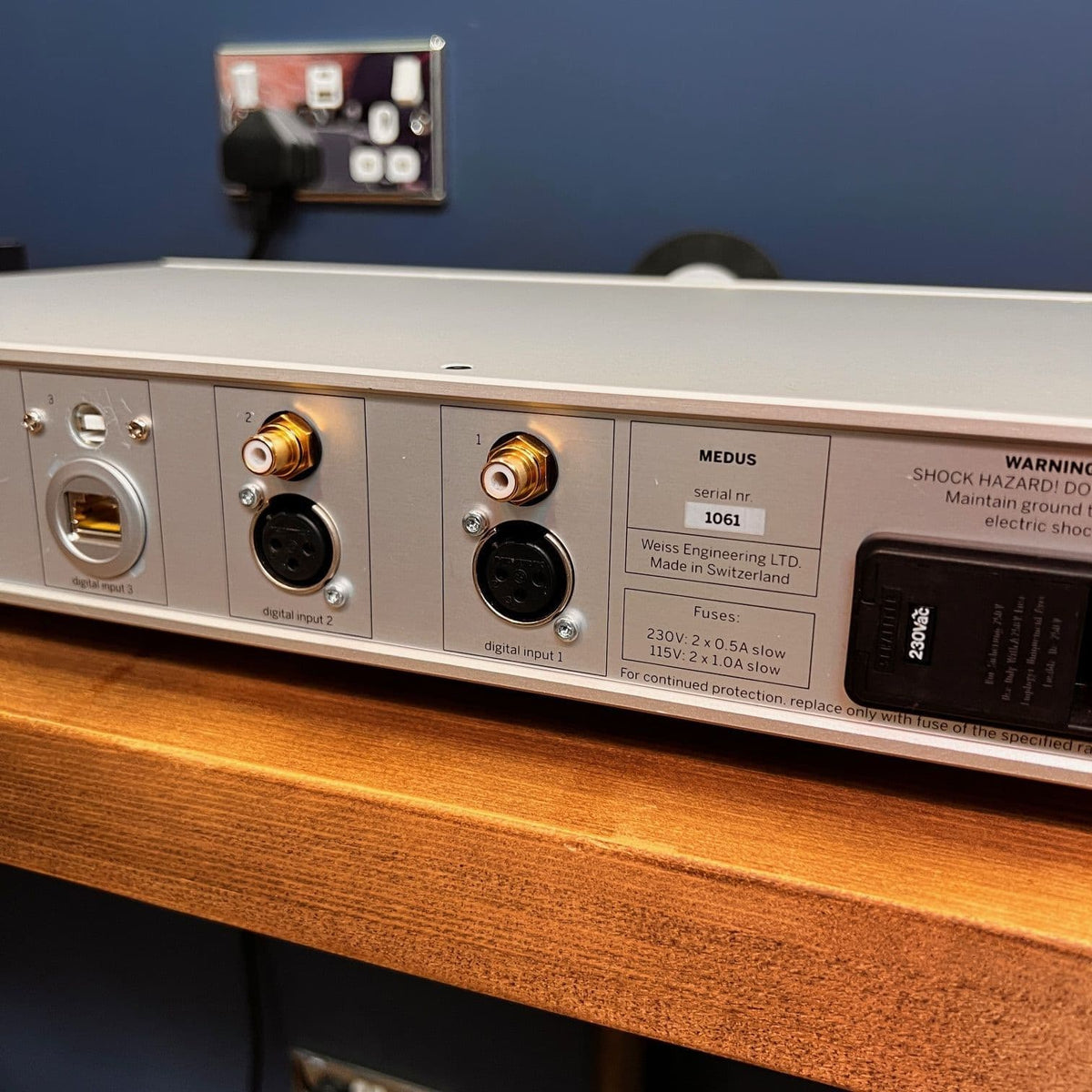 Weiss Medus Reference Digital To Analogue Converter