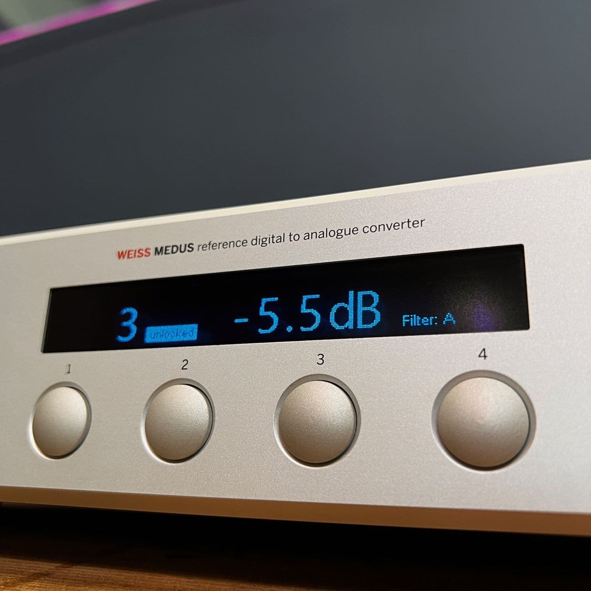 Weiss Medus Reference Digital To Analogue Converter