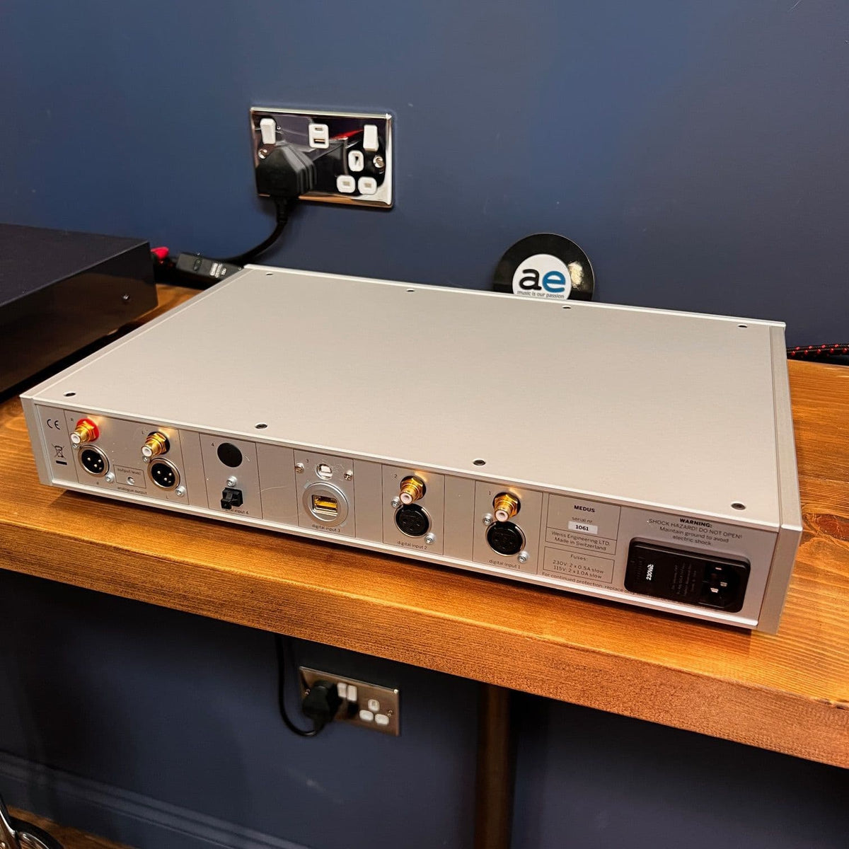 Weiss Medus Reference Digital To Analogue Converter