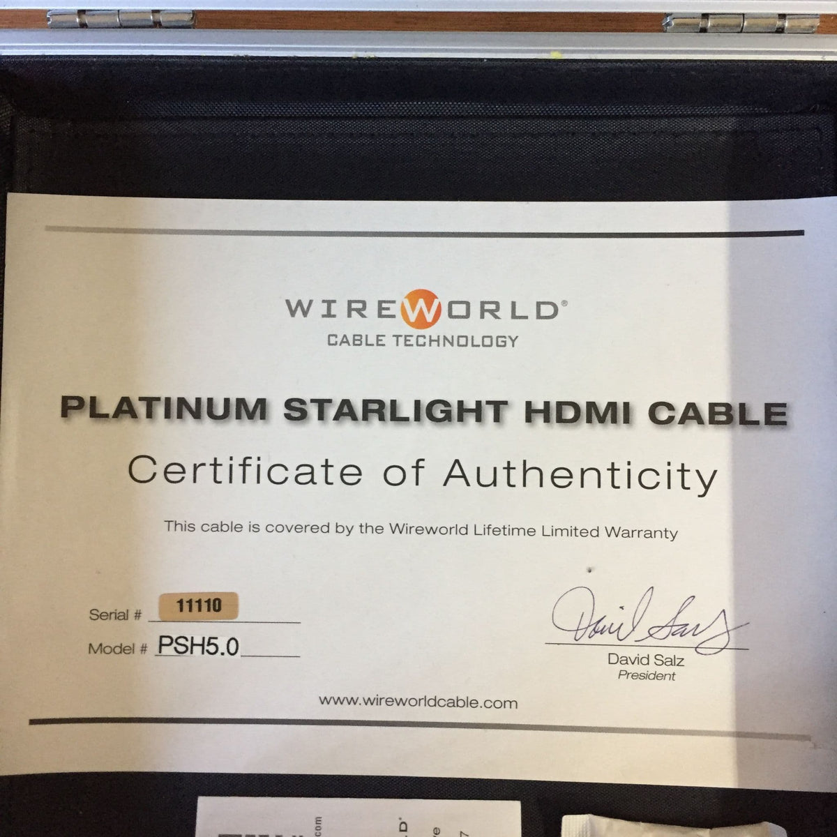 WireWorld Platinum Starlight 7 High Speed HDMI UltraHD 4K 5m
