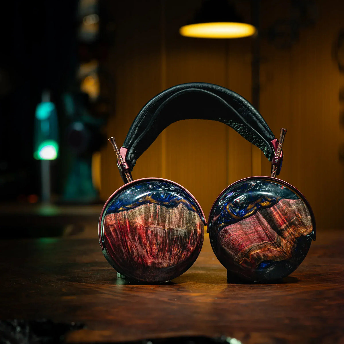 ZMF Atrium Closed Headphones - Stabilised Wood