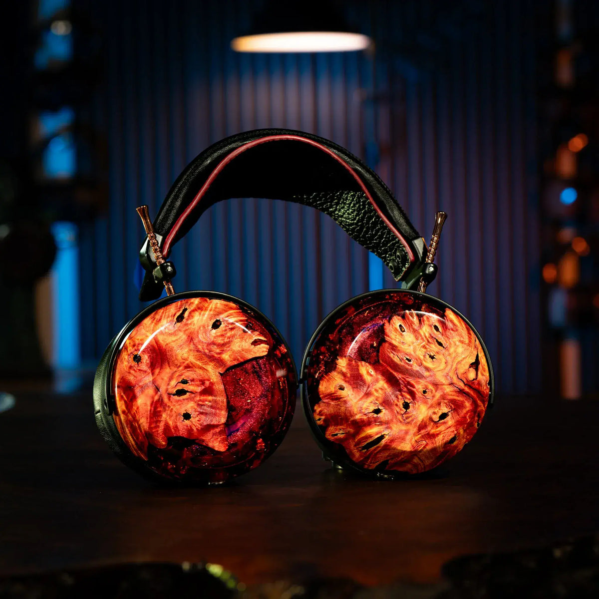 ZMF Atrium Closed Headphones - Stabilised Wood