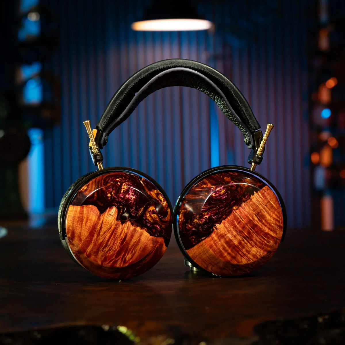 ZMF Atrium Closed Headphones - Stabilised Wood