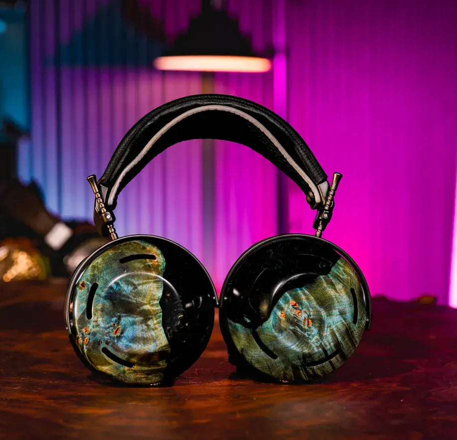 ZMF Atrium Closed Headphones - Stabilised Wood