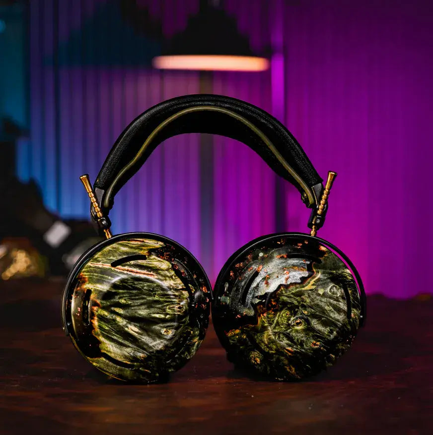 ZMF Atrium Closed Headphones - Stabilised Wood